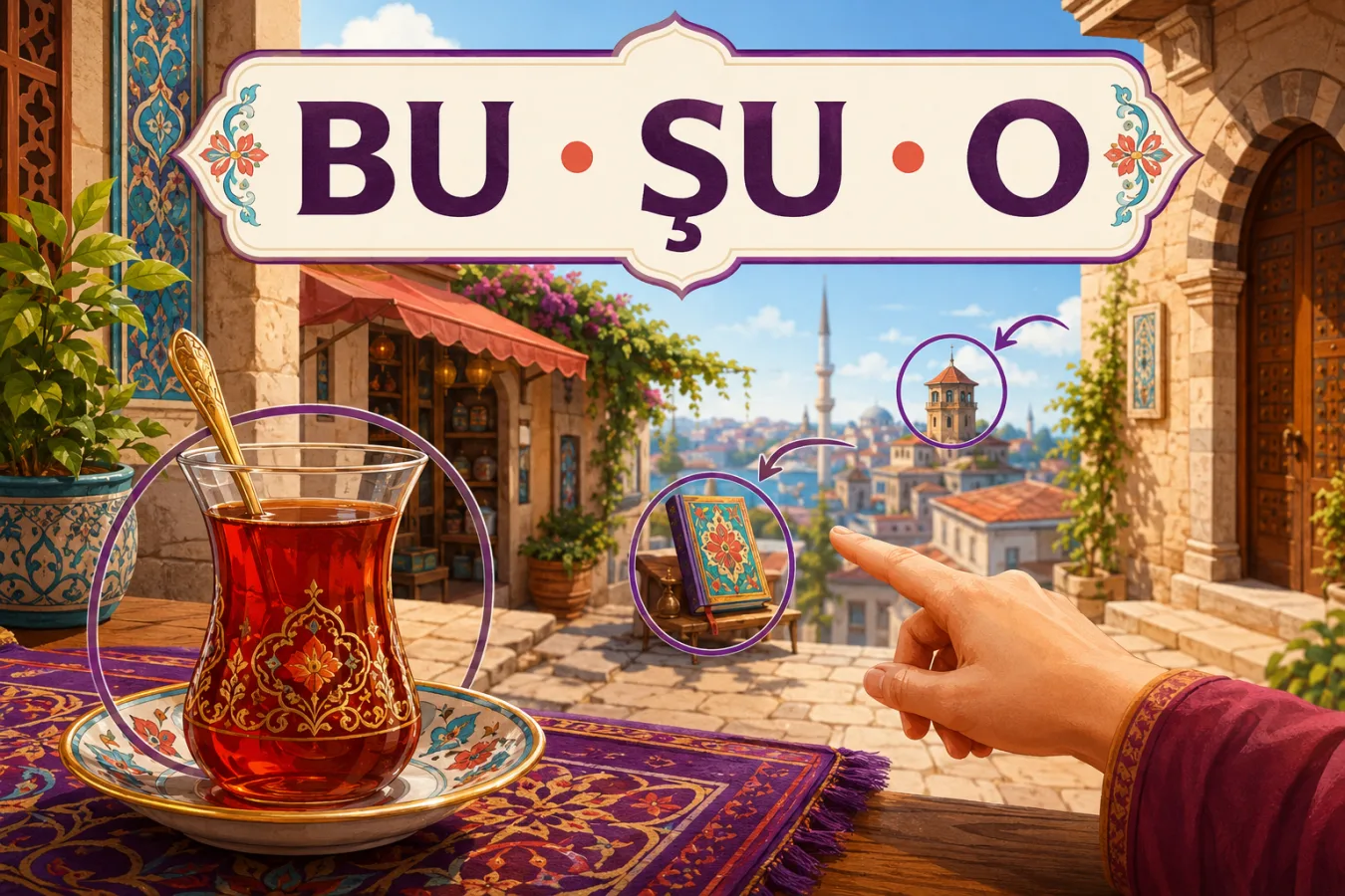 Указательные слова bu, şu, o