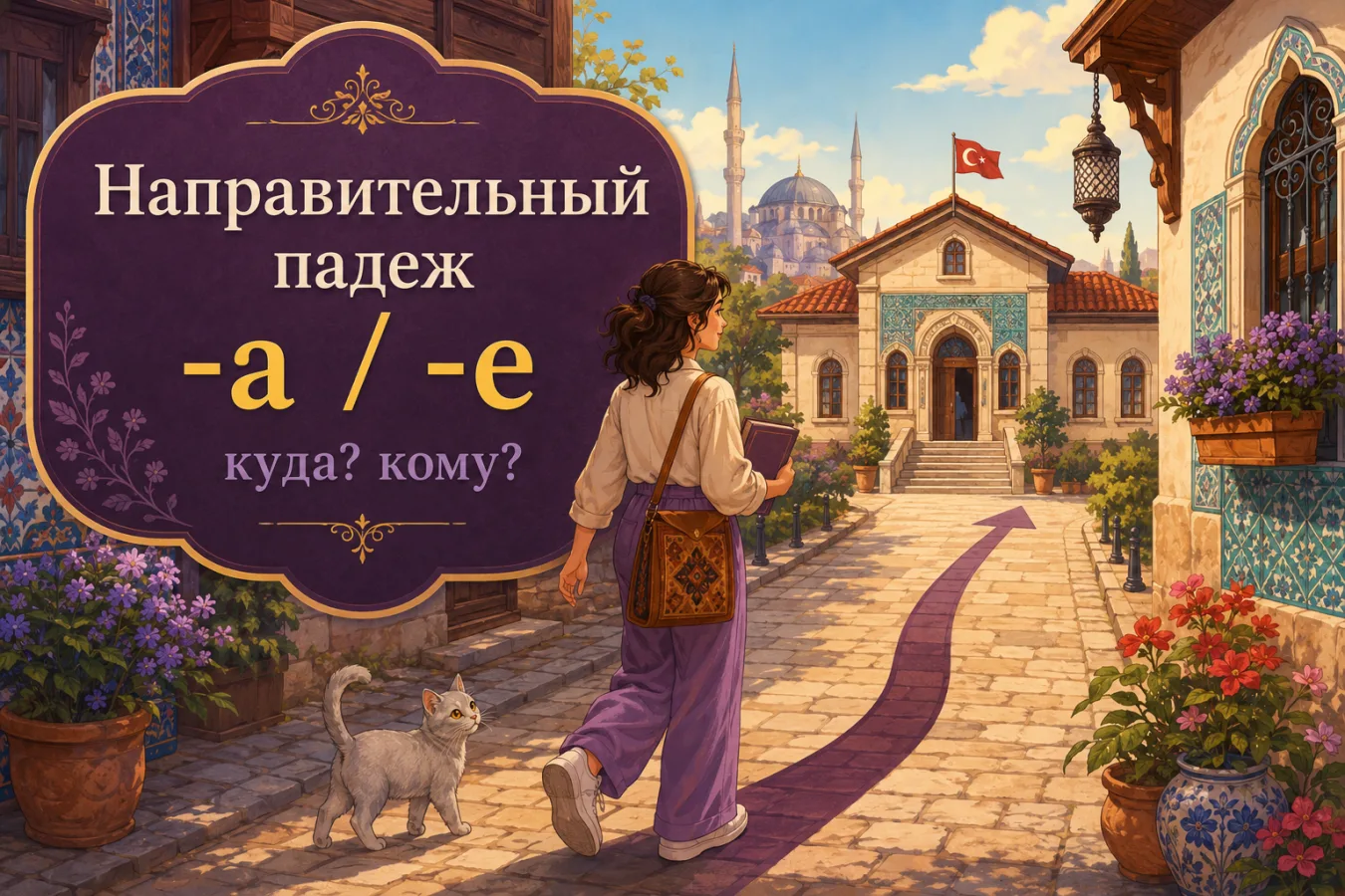 Направительный падеж -a / -e