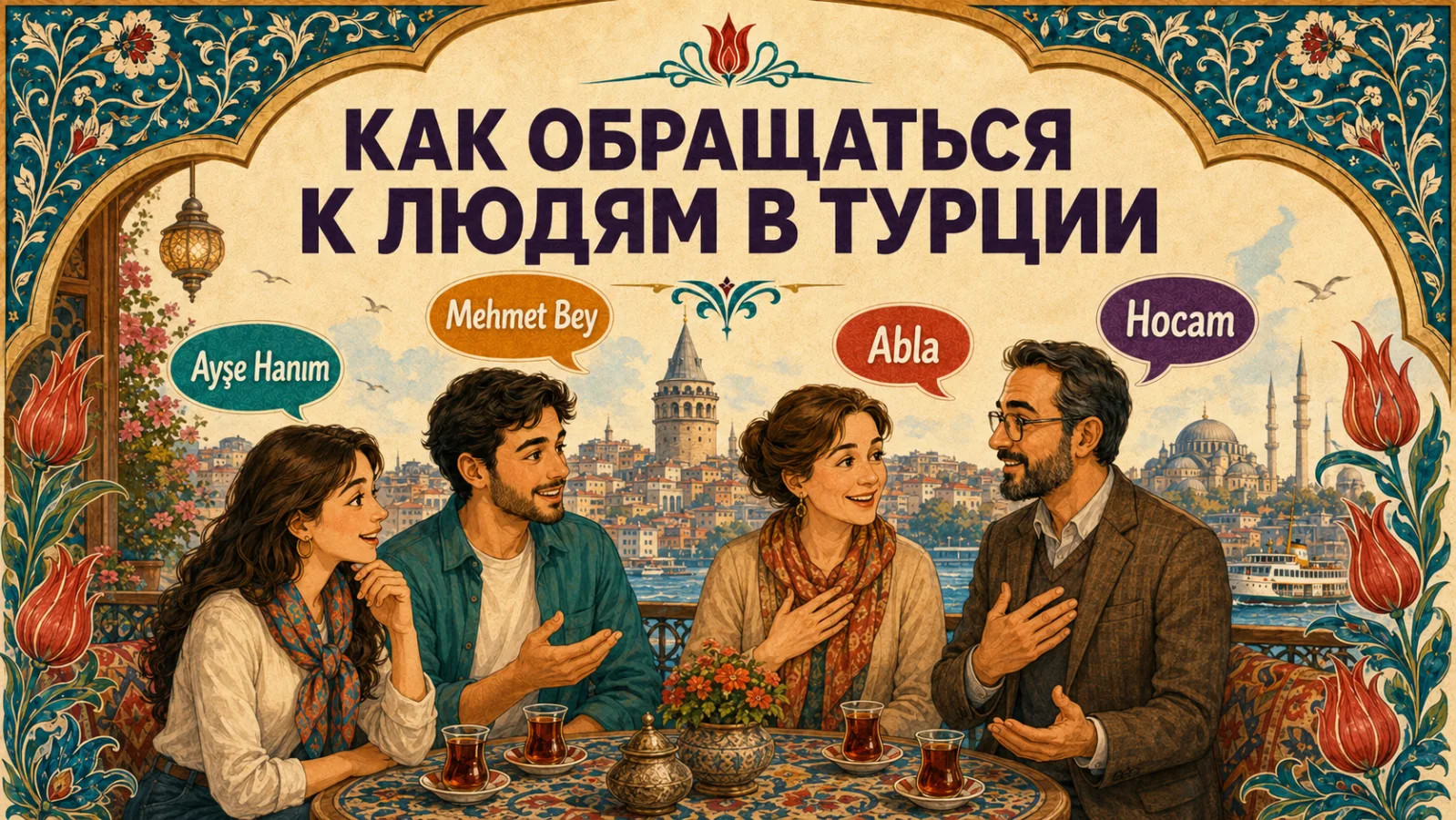 Как обращаться к людям в Турции